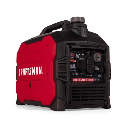 Craftsman Portable and Inverter Generator, 2,500 W Rated, 3,300 W Surge, 20.83 A A C001031